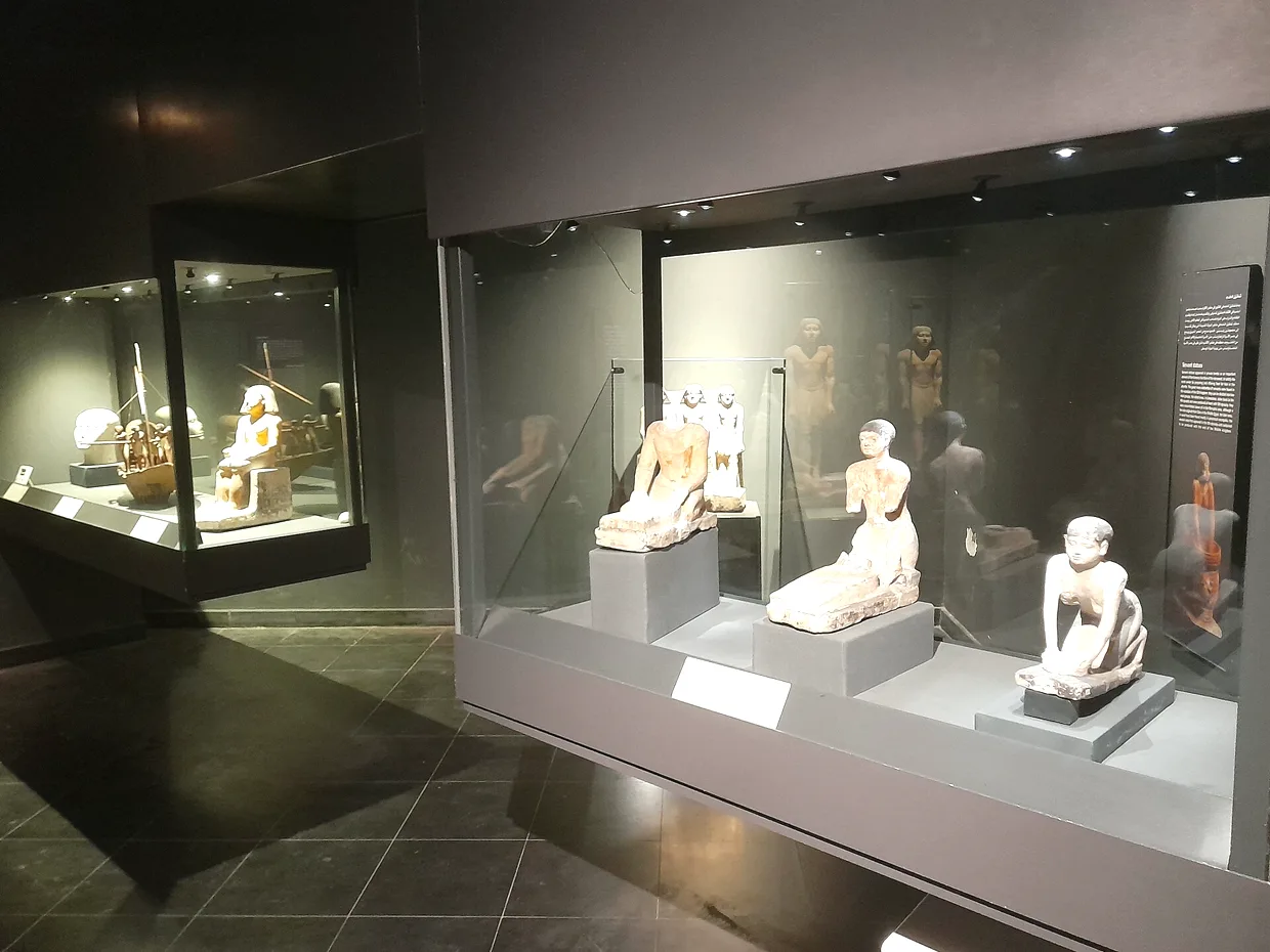 A gallery inside the Alexandria National Museum.